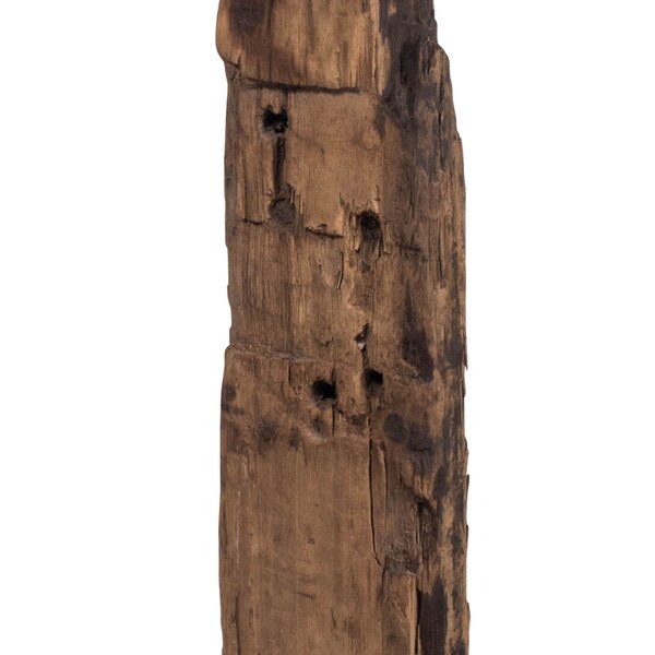 Reclaimed Wood Floor Lamp | Regina Andrew Detroit